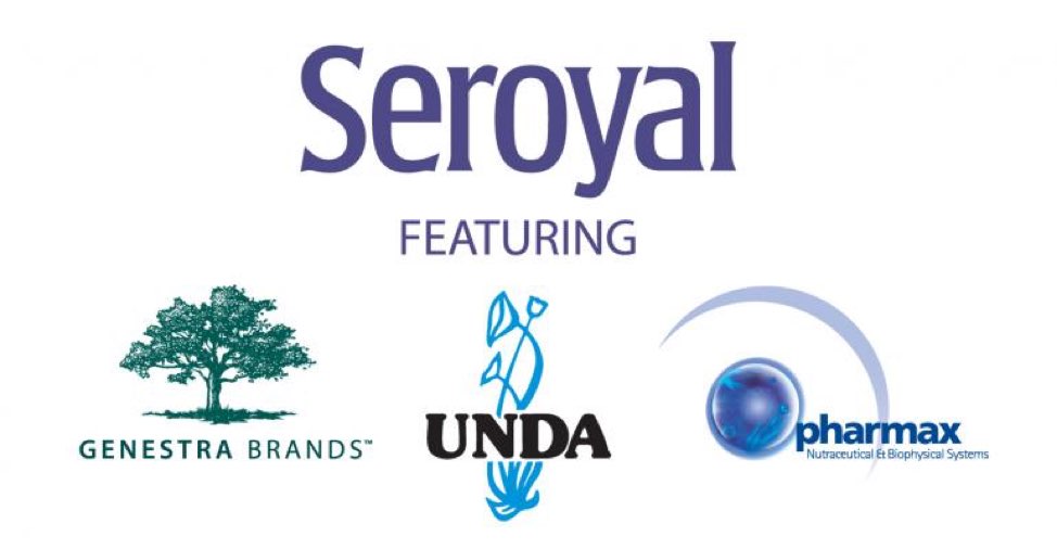 Seroyal featuring Genestra, UNDA, and Pharmax